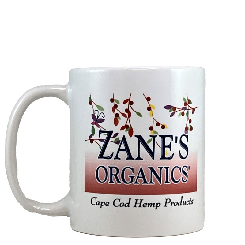 Zane's Organics coffee mug